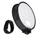 30cm /12inch Round Softbox Diffuser Flash for Canon Flash Speedlite Speedlight