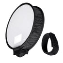 30cm /12inch Round Softbox Diffuser Flash for Canon Flash Speedlite Speedlight