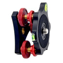 Leveler High Precision Leveling Base with 3/8" Screw Regulator Tripod Head
