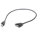 1.5ft USB 2.0 Extension Cable Lead A Male Plug to A Female for Card Reader