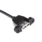 1.5ft USB 2.0 Extension Cable Lead A Male Plug to A Female for Card Reader