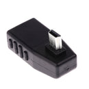 Left 90d Angled Micro USB B Male to USB a Female Host OTG Adapters for Phone