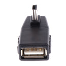 Portable Mini 5-pin USB Male to USB 2.0 Female OTG Right Angle Extension Adapter for GPS MP3 MP4