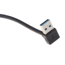 Up 90 Degree USB 3.0 Male to Female Adapter Converter Extension Cable 24cm