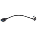 Up 90 Degree USB 3.0 Male to Female Adapter Converter Extension Cable 24cm
