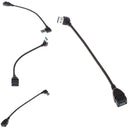 Up 90 Degree USB 3.0 Male to Female Adapter Converter Extension Cable 24cm