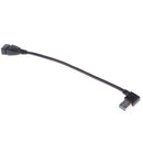 USB 3.0 Extension Cable Cord Male to Female Cable Charging Left 90 Degree 9inch