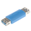 Mini USB 3.0 Type A Female To Female Connector Cable Extender Plug Adapter
