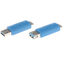 USB3.0 Male To Micro USB Converter Adapter Charger Cable For Samsung S5