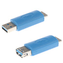 USB3.0 Male To Micro USB Converter Adapter Charger Cable For Samsung S5