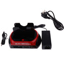 All In 1 HDD Docking Station Dual USB 2.0 2.5'' 3.5'' IDE SATA External HDD Box Hard Disk Drive Enclosure Card Reader EU Plug