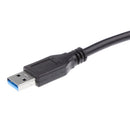 USB 3.0 Extension Cable Male to Female Data Sync for VGA Interface 0.3Meter Black