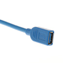 USB 3.0 A Male Plug to Female Socket Super Fast Extension Cable Cord for PC 0.3Meter