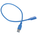 USB 3.0 A Male Plug to Female Socket Super Fast Extension Cable Cord for VGA Interface 0.5Meter