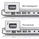 3In1 DP Male to VGA DVI HDMI Female Converter Adapter Cable For MacBook Black