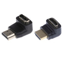 90 Degree HD MI Male to Female Connector HD Extender for 1080P HDTV Cable