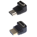 90 Degree HD MI Male to Female Connector HD Extender for 1080P HDTV Cable