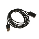 Durable 2m/6ft USB 2.0 A Male to A Female Extension Cable Cord for Mouse Keyboard