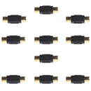 10Pcs RCA Female to Female Coupler Adapter Jack Audio Adapter Connector