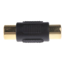 10Pcs RCA Female to Female Coupler Adapter Jack Audio Adapter Connector