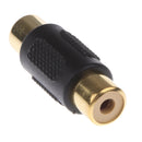 10Pcs RCA Female to Female Coupler Adapter Jack Audio Adapter Connector