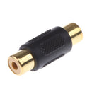 10Pcs RCA Female to Female Coupler Adapter Jack Audio Adapter Connector