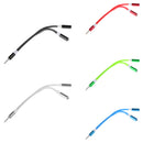 3.5mm Jack Plug Y Splitter Audio Stereo Extension Earphone Headphone Cable Red