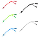 3.5mm Jack Plug Y Splitter Audio Stereo Extension Earphone Headphone Cable Red
