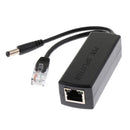 802.3af Active PoE Splitter Kit Power Over Ethernet 48Vto12V USB 10/100 Mbps