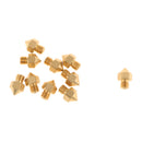 Pack of 10 3D Printer Extruder Brass Nozzle Print Head For Mk8 Parts 0.2mm