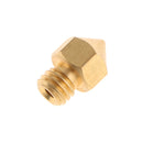 10Piece 3D Printer Extruder Brass Nozzle Print Head For Mk8 Makerbot 0.3mm