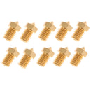 10Packs Mini 0.4mm Extruder Nozzle Print Head for 1.75mm Filament 3D Printer
