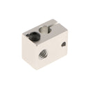 10Piece Aluminum Heater Block For 3D Printer Extruder Hot End 16x16x12mm V6