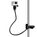 Adjustable Goose Neck Flexible Clip Clamp Mount for GoPro Hero 5 Camera
