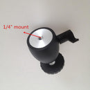Aluminum 1/4'' Screw Tripod Mini Ball Head for DSLR Camera Camcorder Light Bracket Swivel