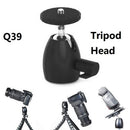 Aluminum 1/4'' Screw Tripod Mini Ball Head for DSLR Camera Camcorder Light Bracket Swivel