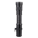 420-800mm F/8.3-16 Telephoto Manual Zoom Lens +T2 Adapter Ring for Canon EOS