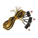 3Pack PVC Limit Endstop Printer Switch 3D Printer Endstop With 1000mm Cables
