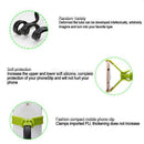 Aluminum Gooseneck Cell Phone Bed Car Desk Mount Tablet Holder for iphone Green