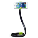 Aluminum Gooseneck Cell Phone Bed Car Desk Mount Tablet Holder for iphone Green