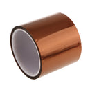 Heat High Temperature Resistant Adhesive Gold Tape For 3D Printer 80mm
