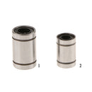 12 Pcs 17mm Linear Bearing Bushing LM6UU 6MM Rubber Sealed for 3D Printer