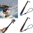 36 inch Pole Extendable Self-timer Selfie Stick Handheld Monopod for Gopro Blue