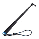 36 inch Pole Extendable Self-timer Selfie Stick Handheld Monopod for Gopro Blue