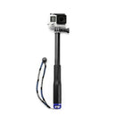 36 inch Pole Extendable Self-timer Selfie Stick Handheld Monopod for Gopro Blue