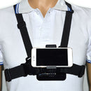 Stretchable Selfie Phone Holder Mount Clip Clamp for Mobile Phone Camera Black