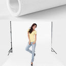 1.6x3m/5x10ft Photo Background Photography Backdrops Studio Nonwoven White