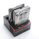 USB 3.0 Three-Bay 2.5/3.5" Drive Clone Dock SATA HDD SSD IDE Docking Station EU