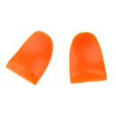 2 Pieces Anti-slip Thumbstick L2 R2 Trigger Button for Sony PS4 Game Controller orange