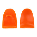 2 Pieces Anti-slip Thumbstick L2 R2 Trigger Button for Sony PS4 Game Controller orange